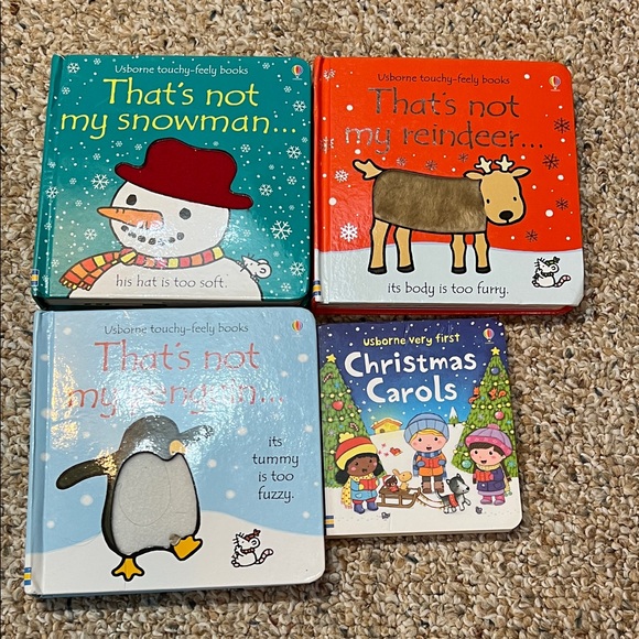 Usborne Other - Usborne That’s Not My Snowman, Reindeer, Penguin and First Xmas Carols